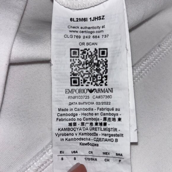 EMPORIO ARMANI women's crew neck bear collection - Picture 10 of 11